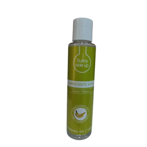 Lubricante 4 en 1 Sabor Plátano 118ml